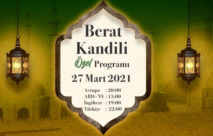 Berat Kandili için özel program | Berat Geceniz Mübarek olsun