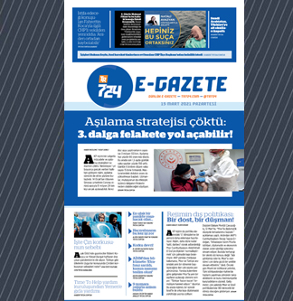 Tr724 | 15 Mart 2021 Pazartesi 1. SAYFA