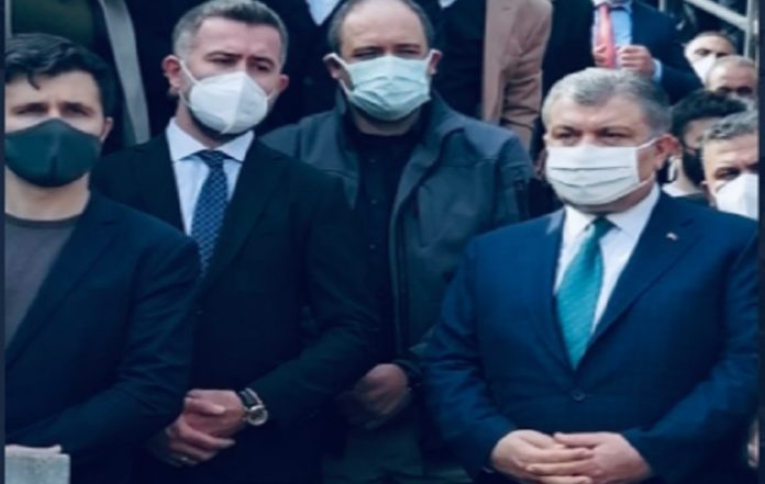 fahrettin koca cenaze -
