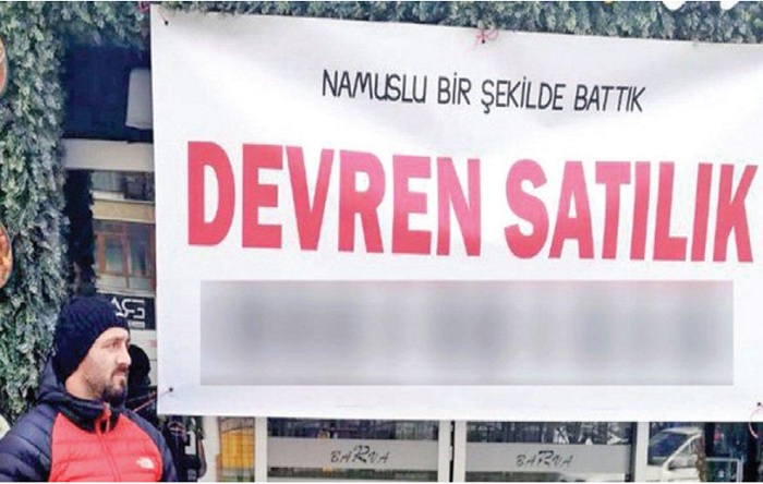 Dükkanına kilit vuran esnaf: ‘Lebaleb’ batırdınız bizi, namuslu şekilde battık
