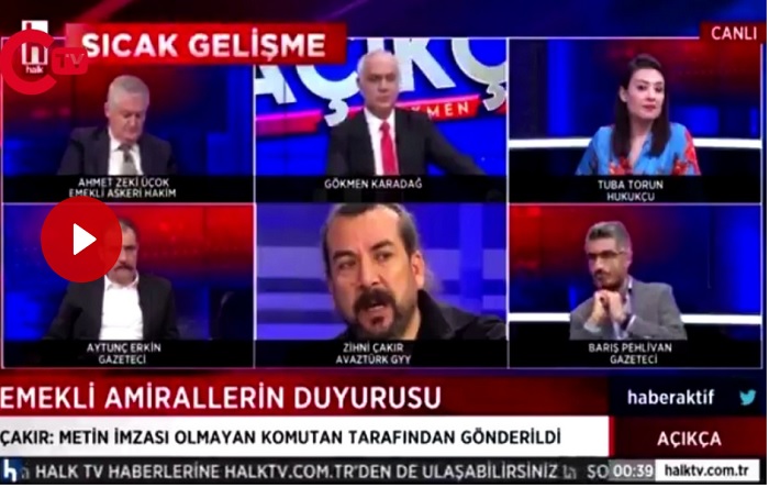Bildiri de ‘kontrollü’ çıktı: Emekli amirallerin ‘Montrö’ bildirisi yayımlanmadan AKP’li bakana da gönderilmiş