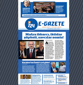 Tr724 | 25 Mayıs 2021 Salı 1. SAYFA