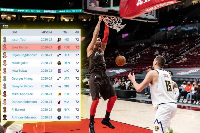 Portland Playoff’larda; Enes Kanter’in rekorlar yılı