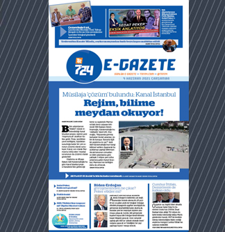 Tr724 | 9 Haziran 2021 Çarşamba 1. SAYFA