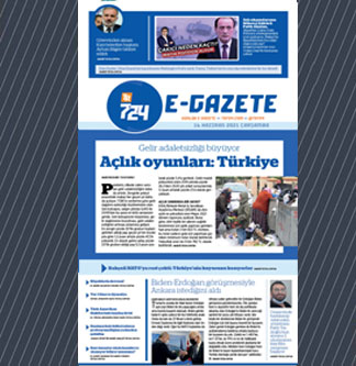 Tr724 | 16 Haziran 2021 Çarşamba 1. SAYFA