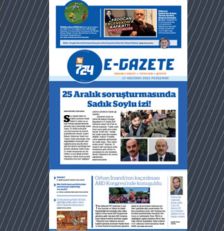 Tr724 | 17 Haziran 2021 Perşembe 1. SAYFA