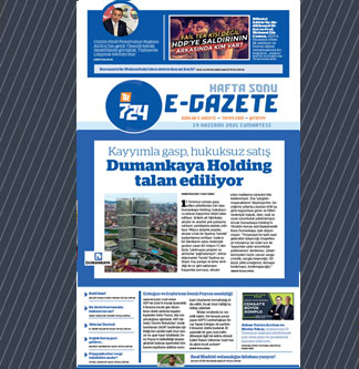 Tr724 | 19-20 Haziran 2021 Haftasonu 1. SAYFA