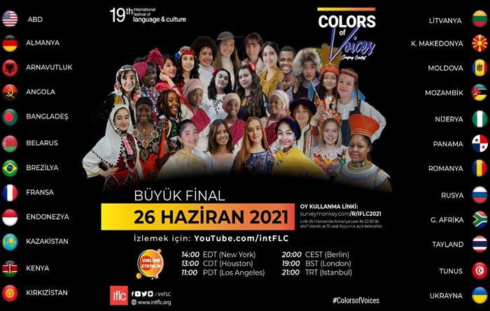 IFLC’de Büyük Final heyecanı: 19. Colors of Voices şarkı yarışması