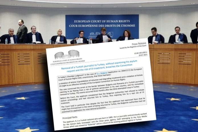 aihm gazeteci karar bulgaristan