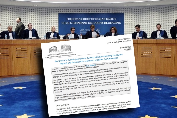 Türk gazeteciyi iade eden Bulgaristan, AİHM’de mahkum oldu