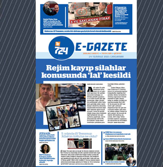 Tr724 | 14 Temmuz 2021 Çarşamba 1. SAYFA