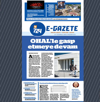 Tr724 | 19 Temmuz 2021 Pazartesi 1. SAYFA