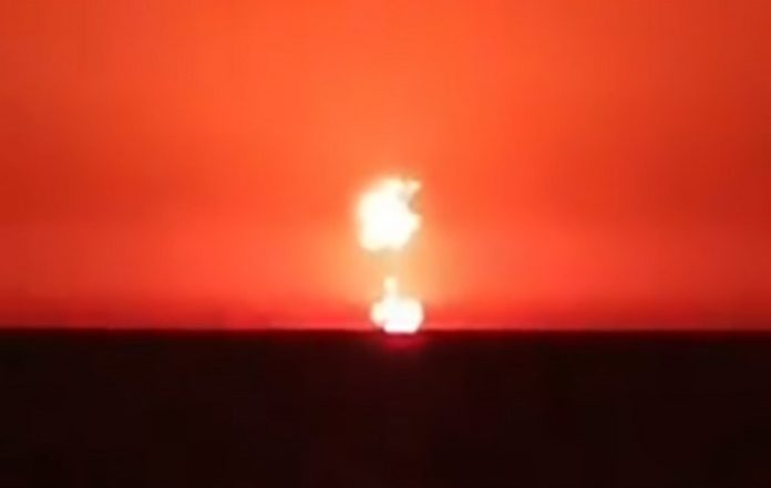 hazar denizi patlama