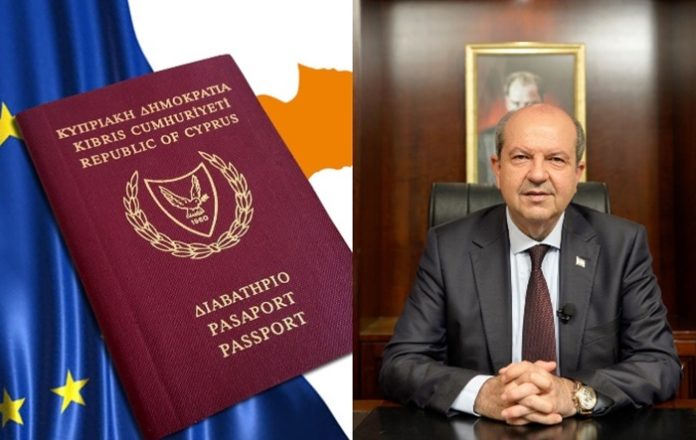 Ersin Tatar, pasaport