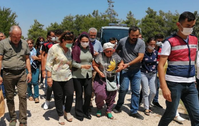 Figen Yüksekdağ, babası, cenaze1