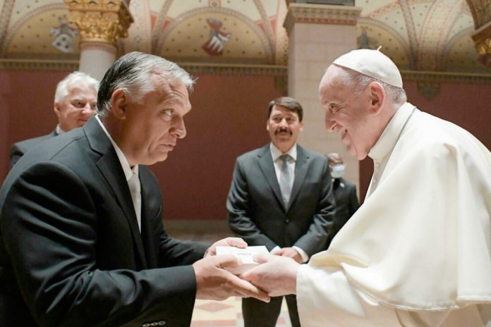 papa francis ve orban