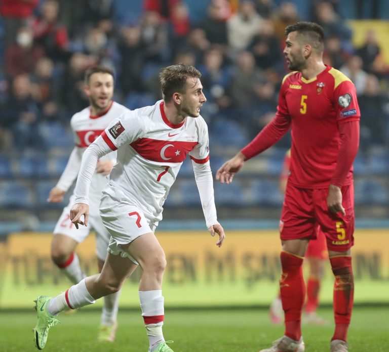 Türkiye, Karadağ’ı yendi; Dünya Kupası için play-off oynayacak