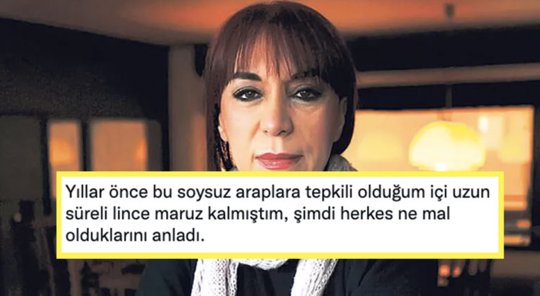 Twitter Leman Sam’ın ‘soysuz Araplar’ paylaşımını sildi