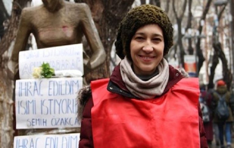 İhraç akademisyen Nuriye Gülmen’e uygulanan tecridin kaldırılması için destek çağrısı