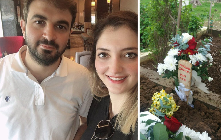 Ege’de hayatını kaybeden KHK’lı Nurdan Gündüz’ün cenazesi Kos Adası’nda toprağa verildi
