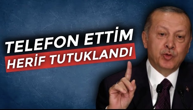 Erdoğan’dan yeni itiraf: Telefon ettim, herif tutuklandı!