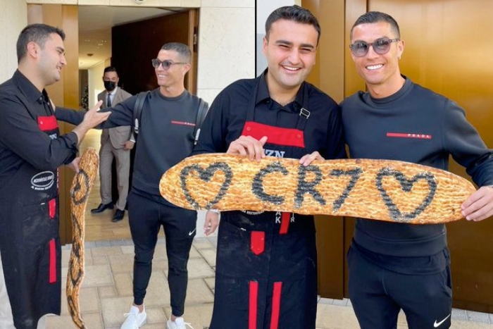 CZN Burak, Cristiano Ronaldo ile ortak oldu