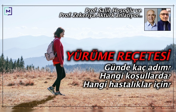 Sağlıklı yaşam için her gün kaç adım yürümeli? Egzersizin ölçüsü nedir?