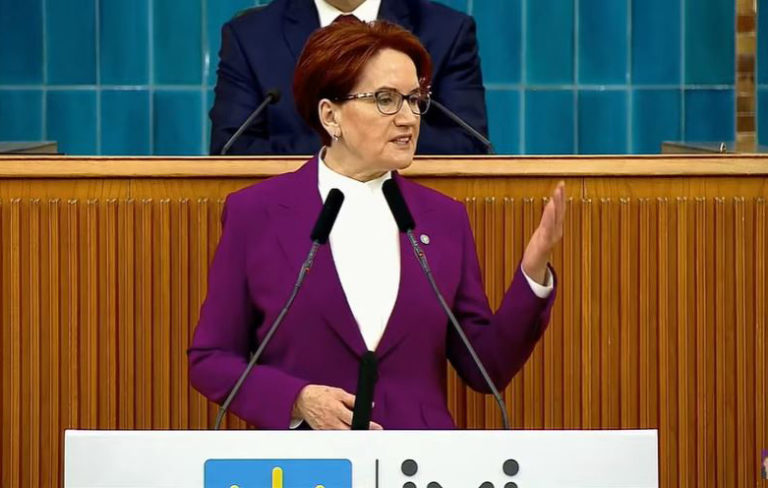 Akşener, Erdoğan’a seslendi: O masaya oturmaya niyetimiz yok, Saray görünümlü kumarhanenizi başınıza yıkmaya geliyoruz