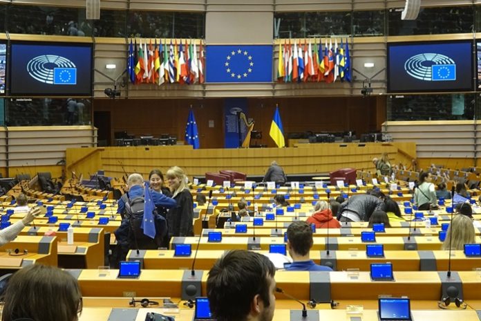 eu parliament inside