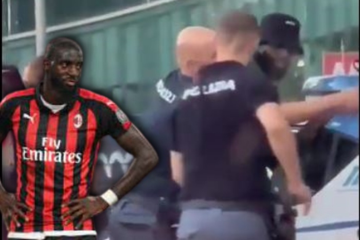 Milan’ın yıldızı Tiémoué Bakayoko’ya yanlışlıkla ters kelepçe