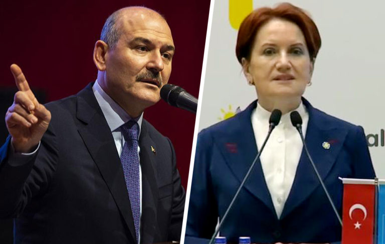 Soylu’dan ‘Akşener’ iddiası: ‘Mafya babalarıyla resimlerini gösteririm’
