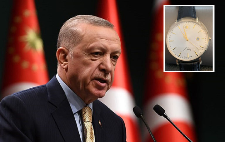 Erdoğan AKP’lilere İsviçre saati hediye etti