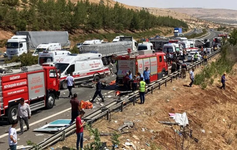 Gaziantep’te katliam gibi kaza: 16 ölü, 21 yaralı