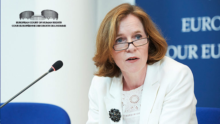 AİHM’de Spano dönemi sona erdi, yeni başkan İrlandalı Síofra O’Leary