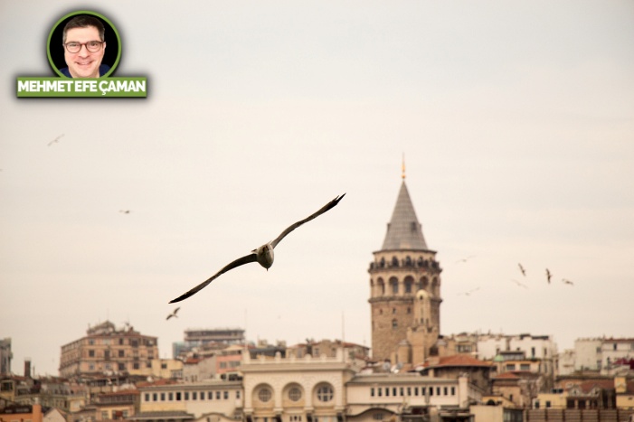 Galata Kulesi’nde martılaşmak