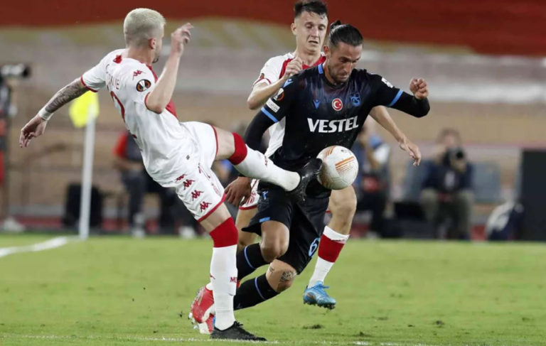 Trabzonspor Monaco’dan eli boş döndü