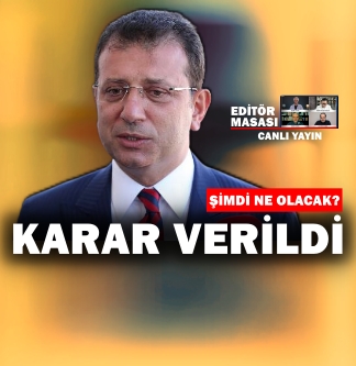 İmamoğlu’na siyasi yasak kararı | Editör Masası #CANLI YAYIN
