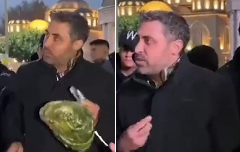 Çalışmasına rağmen çöpten ıspanak toplayan vatandaş Erdoğan’ı savundu