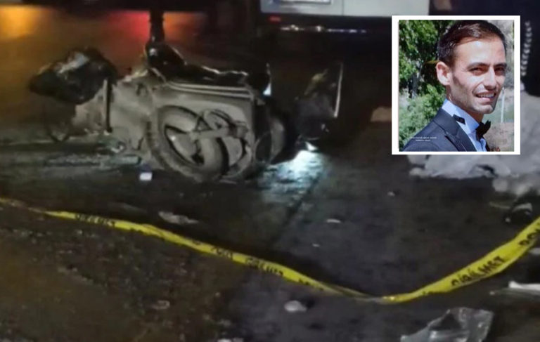 Motokuryelik yapan KHK’lı polis memuru trafik kazasında vefat etti