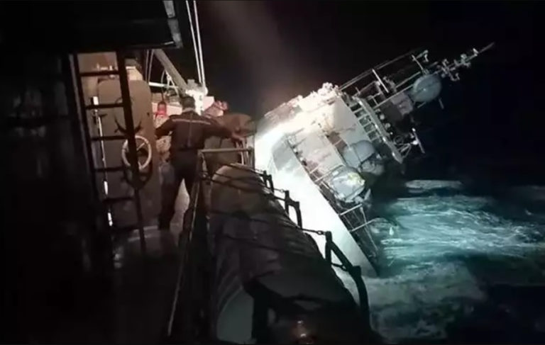 Tayland’da savaş gemisi battı: 75 asker kurtarıldı, 31 asker kayıp