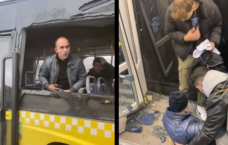 İstanbul’da tramvay ve otobüs çarpıştı; 33 yaralı