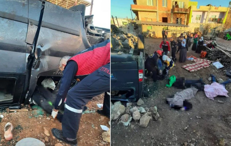 Mardin’de feci kaza: 6 ölü, 5 yaralı