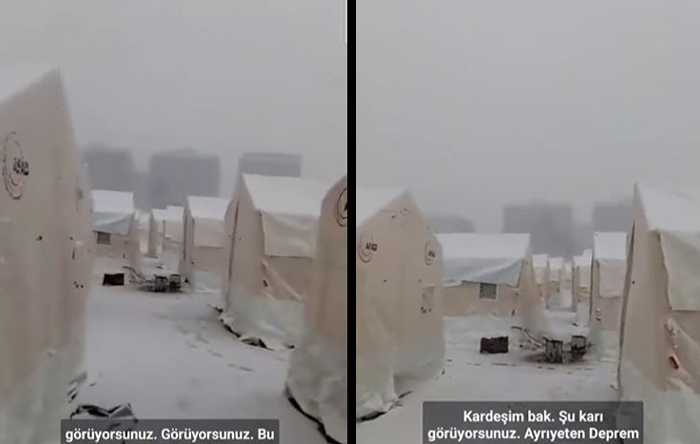 Depremzede vatandaş gözyaşlarıyla anlattı: Devlet mevlet yok burada, insanlar açlıktan ölmemek için Allah’a yalvarıyor!