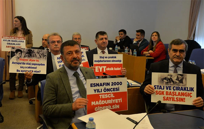 EYT düzenlemesi Bütçe Komisyonu’nda kabul edildi