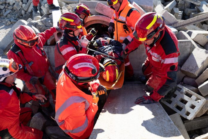 fransiz kurtarma ekipleri- gaziantep