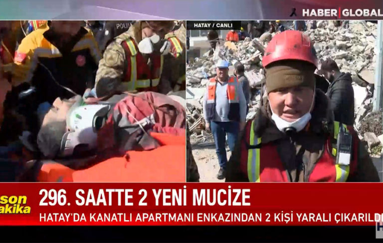 Depremden 13 gün sonra 1’i çocuk 3 kişi enkazdan sağ çıkarıldı