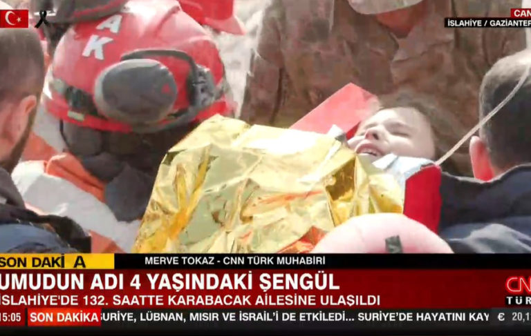 Umudun adı 4 yaşındaki Şengül oldu: 132 saat sonra enkazdan çıkarıldı