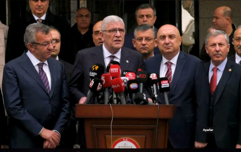 Altılı Masa, Kemal Kılıçdaroğlu’nun adaylığı için YSK’ye başvurdu