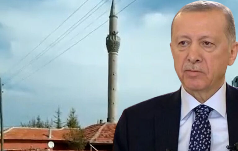 Yozgat’ta Erdoğan’ın mitingi için camiden anons yapıldı