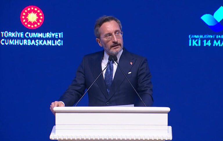 İletişim Başkanı Fahrettin Altun: Cumhurbaşkanımız görevinin başında